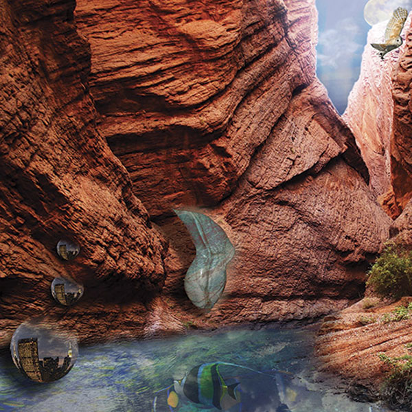 Cave Dream, photo montage.