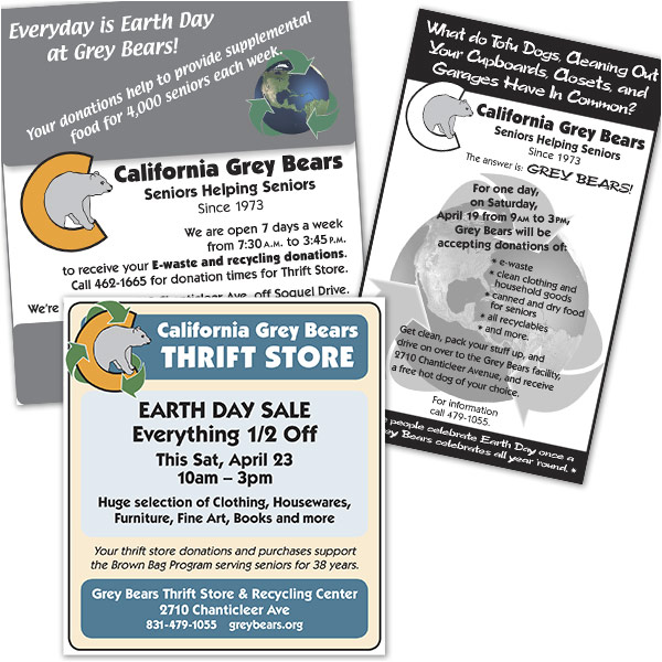 Grey Bears ads